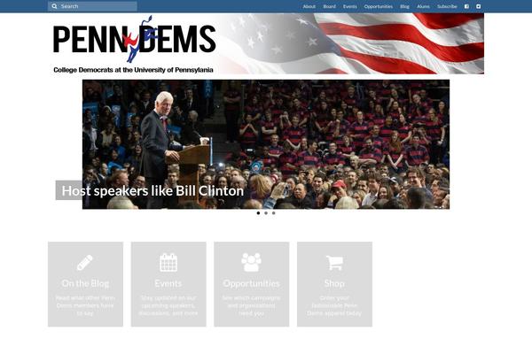 Virtue theme site design template sample