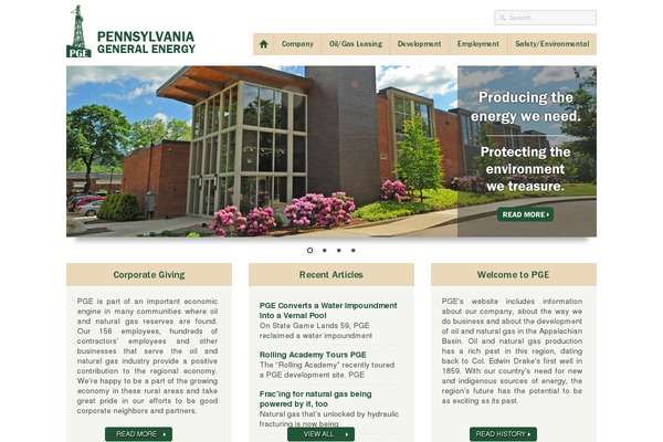 penngeneralenergy.com site used Pge