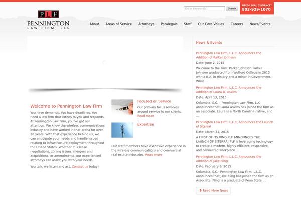 Site using BNE Testimonials plugin