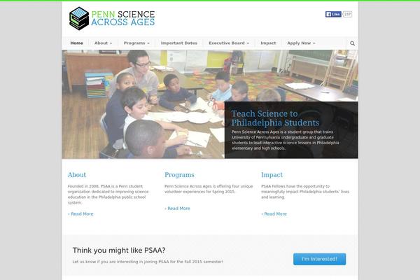 Modernize theme site design template sample