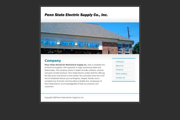 Cms2 theme site design template sample