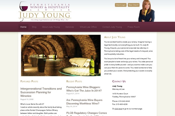 Headway theme site design template sample