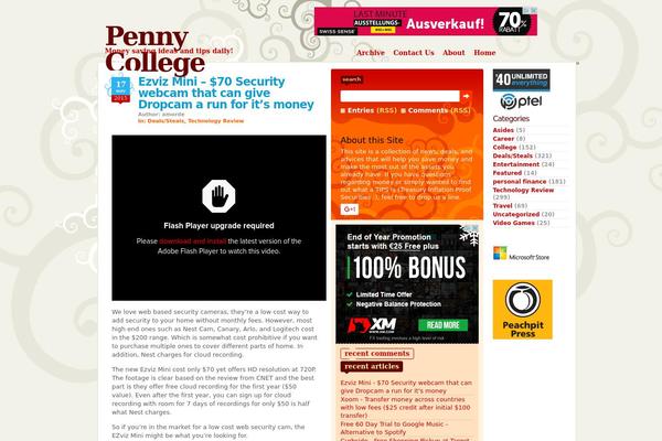 Dilectio theme site design template sample