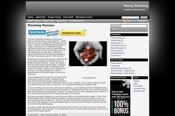 HeatMap Adsense Theme theme site design template sample