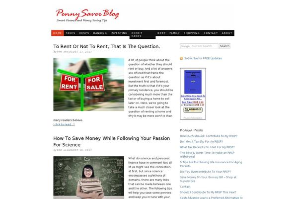 Thesis_189 theme site design template sample
