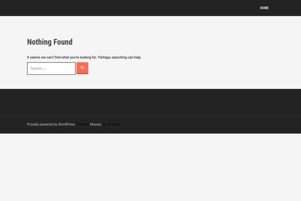 Moesia theme site design template sample