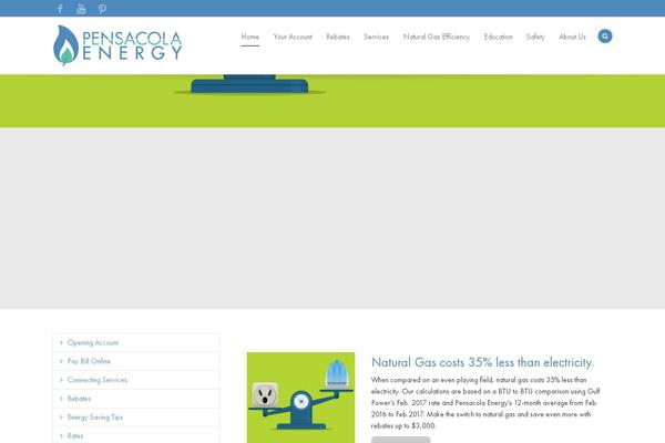 Flexform Child theme site design template sample