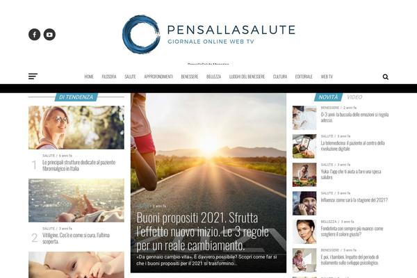 Zox-news-child theme site design template sample