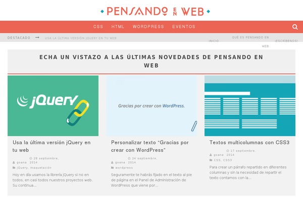 pensandoenweb.com site used Pew