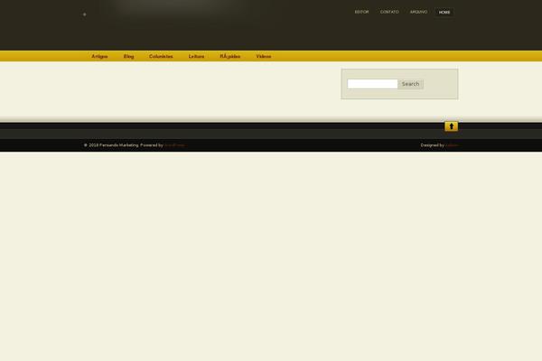 Magazine theme site design template sample