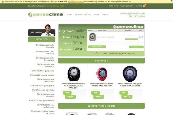 penseclima.com site used Grau