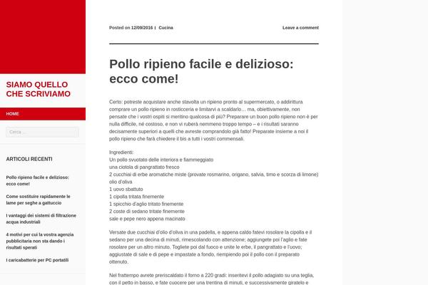 Adaption theme site design template sample