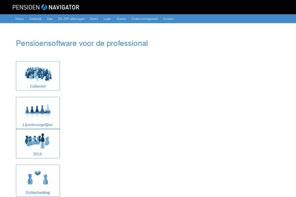pensioennavigator.nl site used Archief