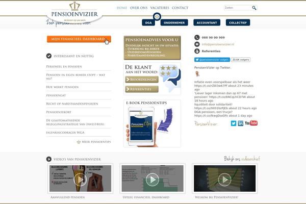 Site using Easy Testimonials plugin