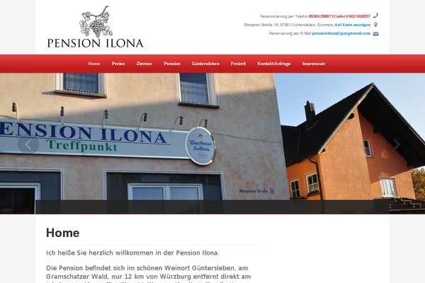 Ambassador theme site design template sample