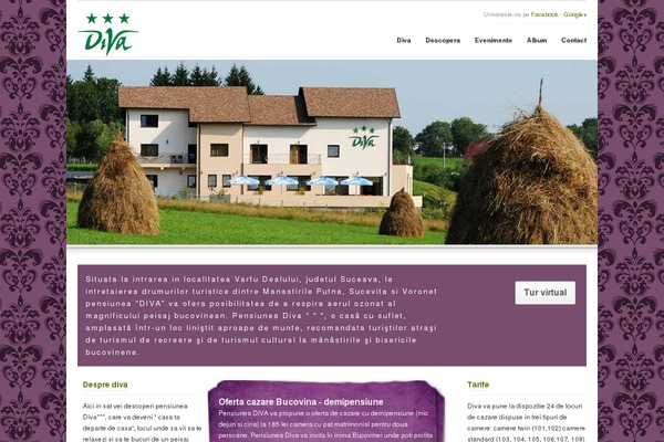 pensiuneadiva.ro site used Workspace