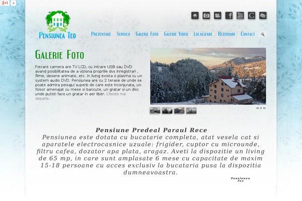 Prestige Light theme site design template sample