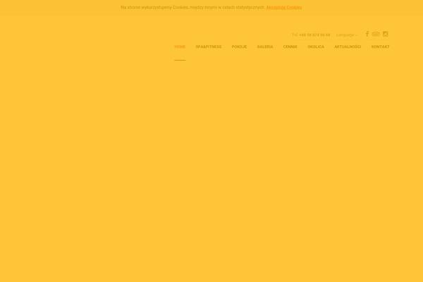Site using Tp-hotel-booking plugin