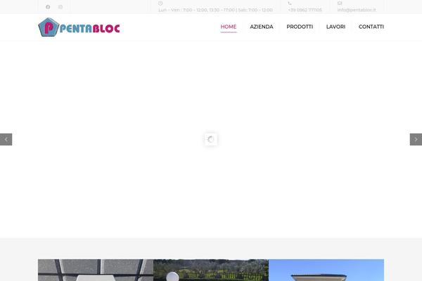 Constructo theme site design template sample