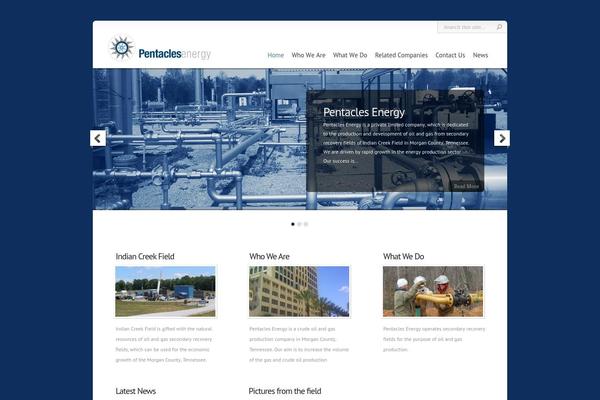 Chameleon theme site design template sample