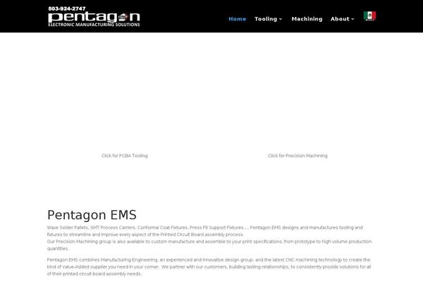 Divi-space-child theme site design template sample
