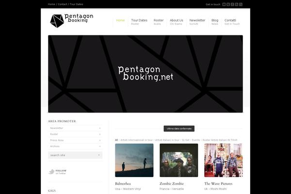 Corona theme site design template sample