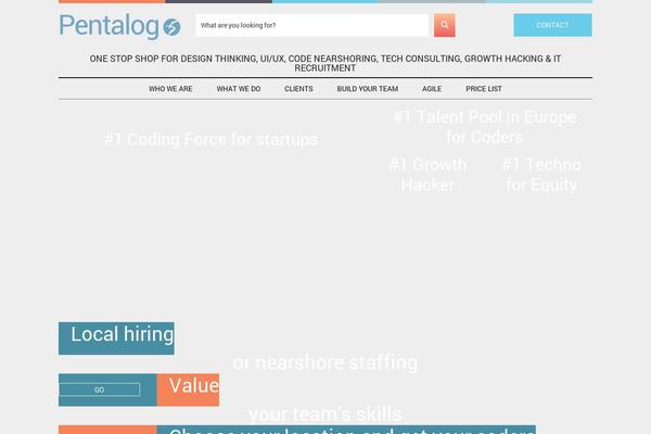 pentalog.com site used Penta2018