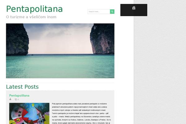 LeatherDiary theme site design template sample