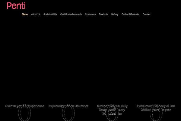 Fabric theme site design template sample
