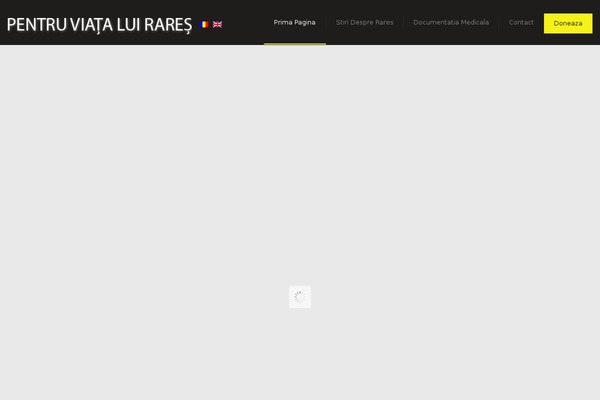 pentru-rares.ro site used Charity