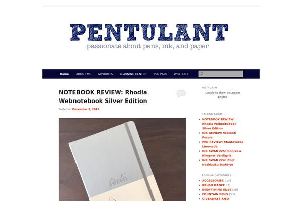 Twenty Eleven theme site design template sample