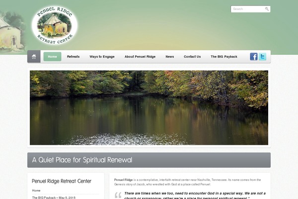 Paradise theme site design template sample