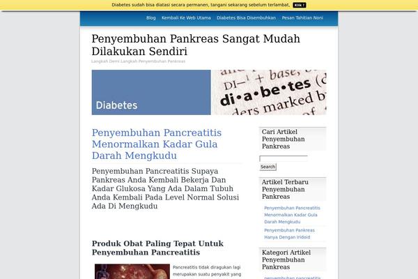 penyembuhanpankreas.com site used A Dream To Host