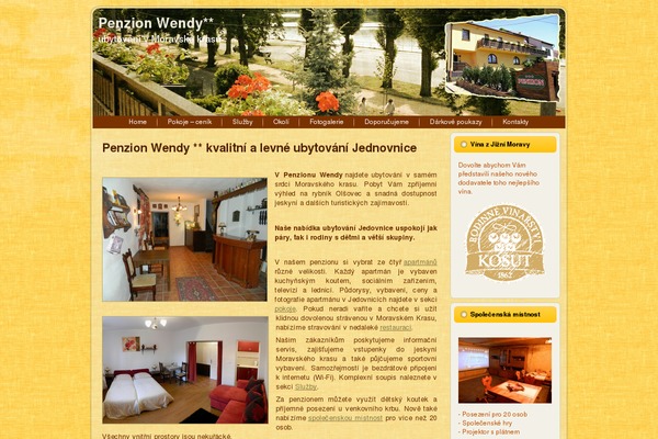 Wendy theme site design template sample