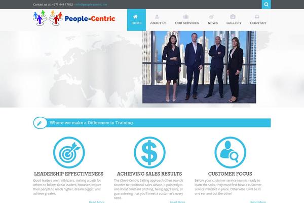 Site using Custom Team Manager plugin