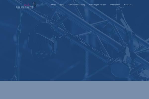 Evently theme site design template sample