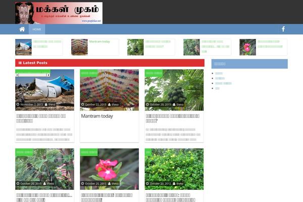 ProMax theme site design template sample