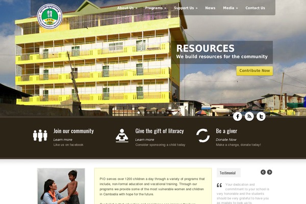 Green Earth theme site design template sample
