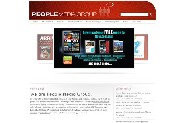 Levitation theme site design template sample