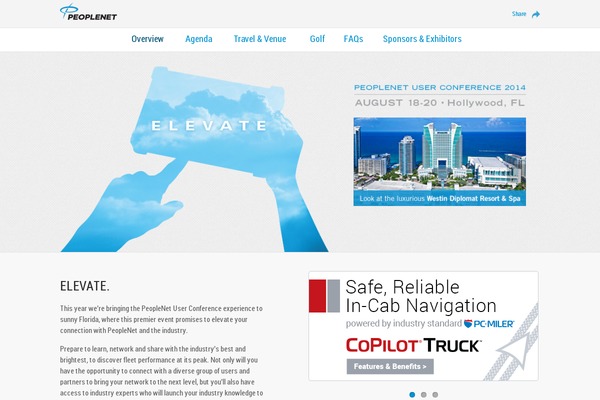 Site using WordPress Content Slide plugin