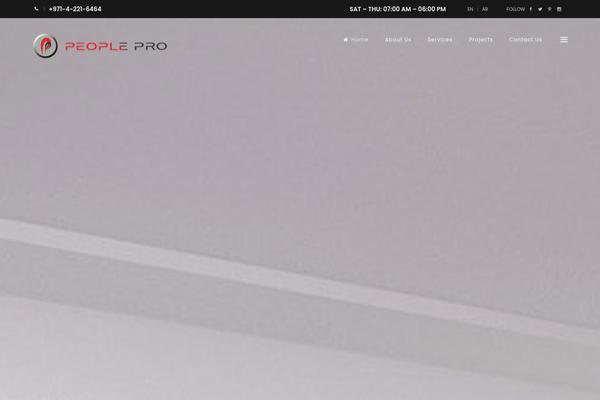 Maison theme site design template sample