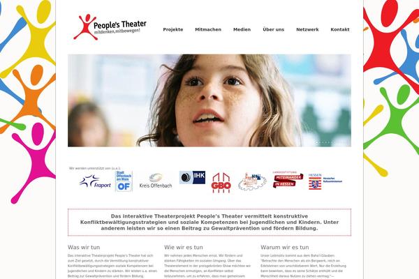 Carta theme site design template sample