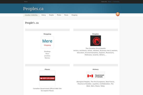Fresh News theme site design template sample