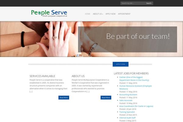 Django theme site design template sample