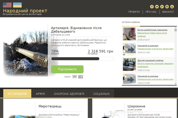 peoplesproject.com site used Peoplesproject