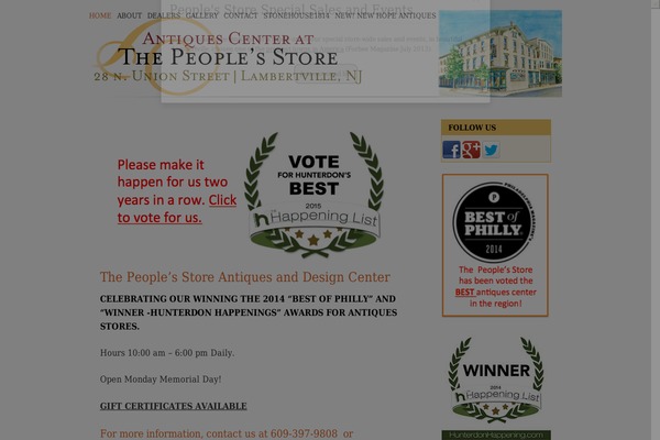 Site using Foobox plugin