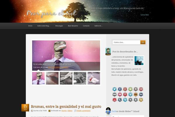 peorparaelsol.com site used Dezine