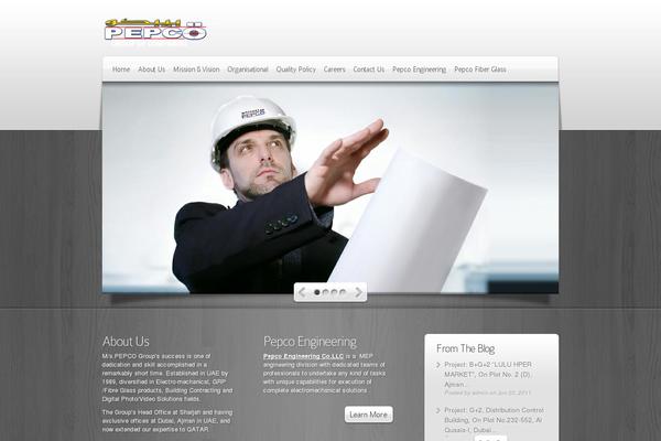 Deepfocus theme site design template sample