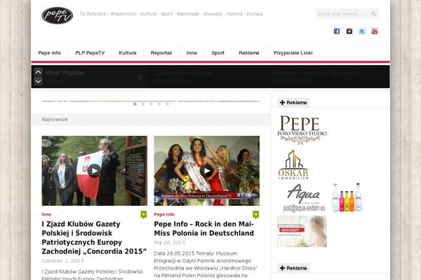 Newsroom14 theme site design template sample