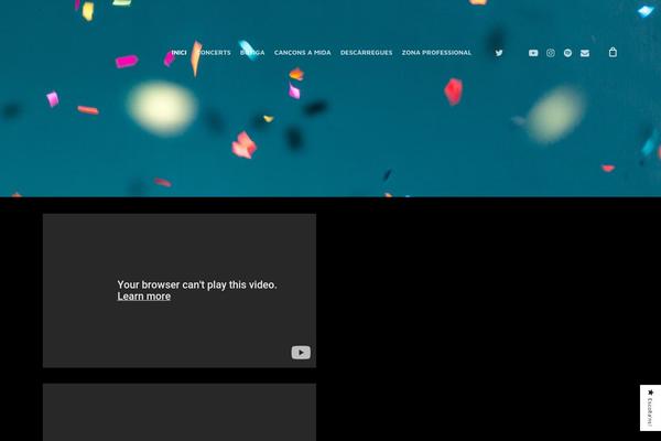 Salient Child theme site design template sample